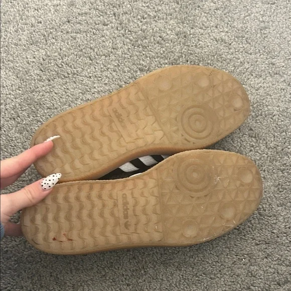 Adidas Samba Black and White Sneakers - Picture 4 of 6